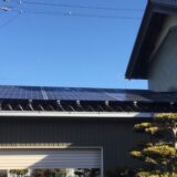 塗料 太陽光設置工事終了