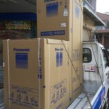 瑞穂市生津にて冷蔵庫、洗濯機納入