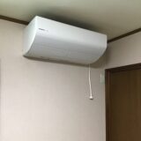 瑞穂市別府にてエアコン取替工事