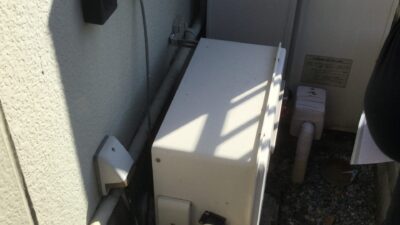 瑞穂市横屋にてエコキュート取付工事