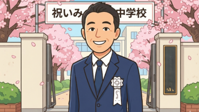 娘の巣南中学校卒業式へ🌸 地域の子どもたちの明るい未来を願って